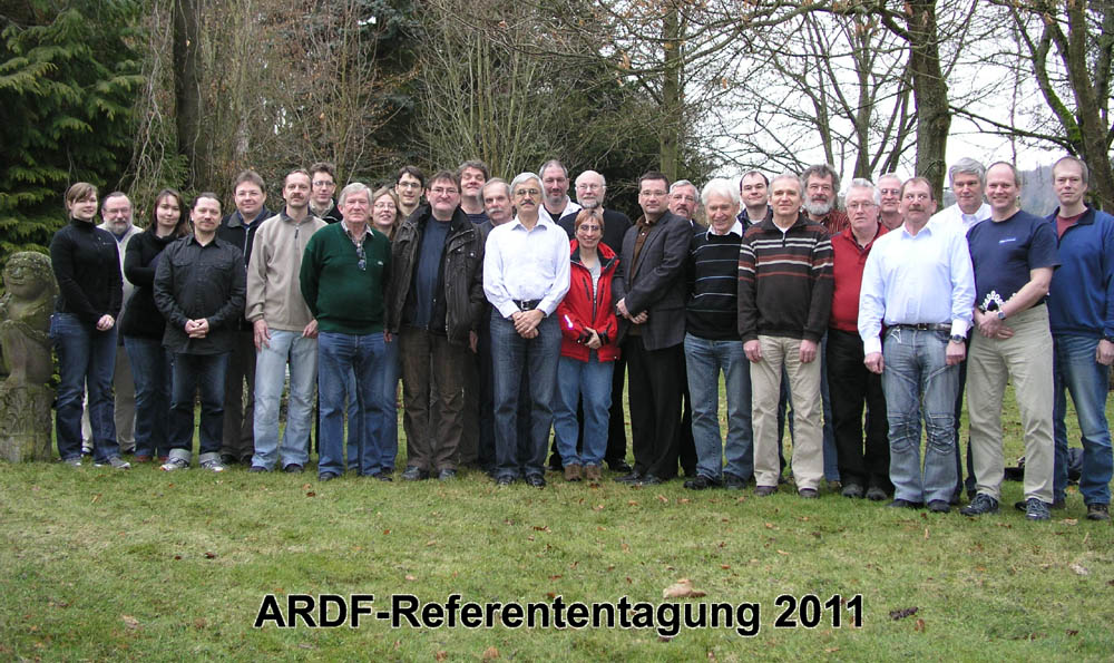 Teilnehmer ARDF Referatstagung 2011