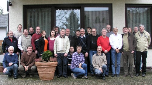 Teilnehmer der ARDF Tagung 2012