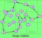 Route >5860m
