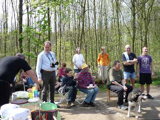 Kaffee und Kuchen nach dem Foxoring