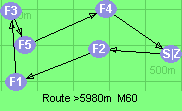 Route >5980m  M40