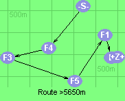 Route >5650m