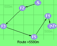 Route >5580m