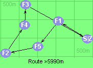 Route >5990m