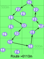 Route >6110m