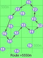 Route >5550m
