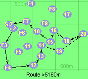 Route >5160m