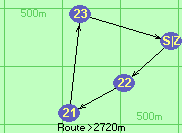 Route >2720m