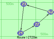 Route >2720m