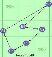 Route >5340m