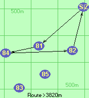 Route >3820m