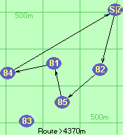 Route >4370m