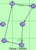Route >3440m
