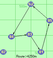 Route >4250m
