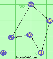 Route >4250m